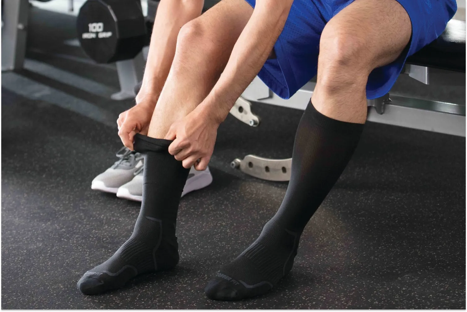 Easy-On Compression Socks for the Elderly product