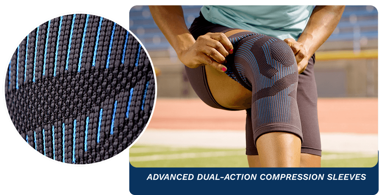 Advanced Dual-Action Compression Sleeves