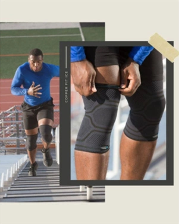 A guy runs up the stairs product