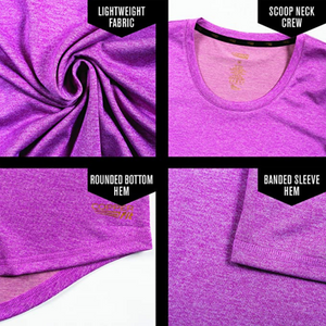 Athletic t-shirt for high performance or every day wear.