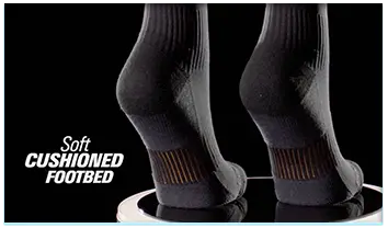 Soft cushioned footbed
