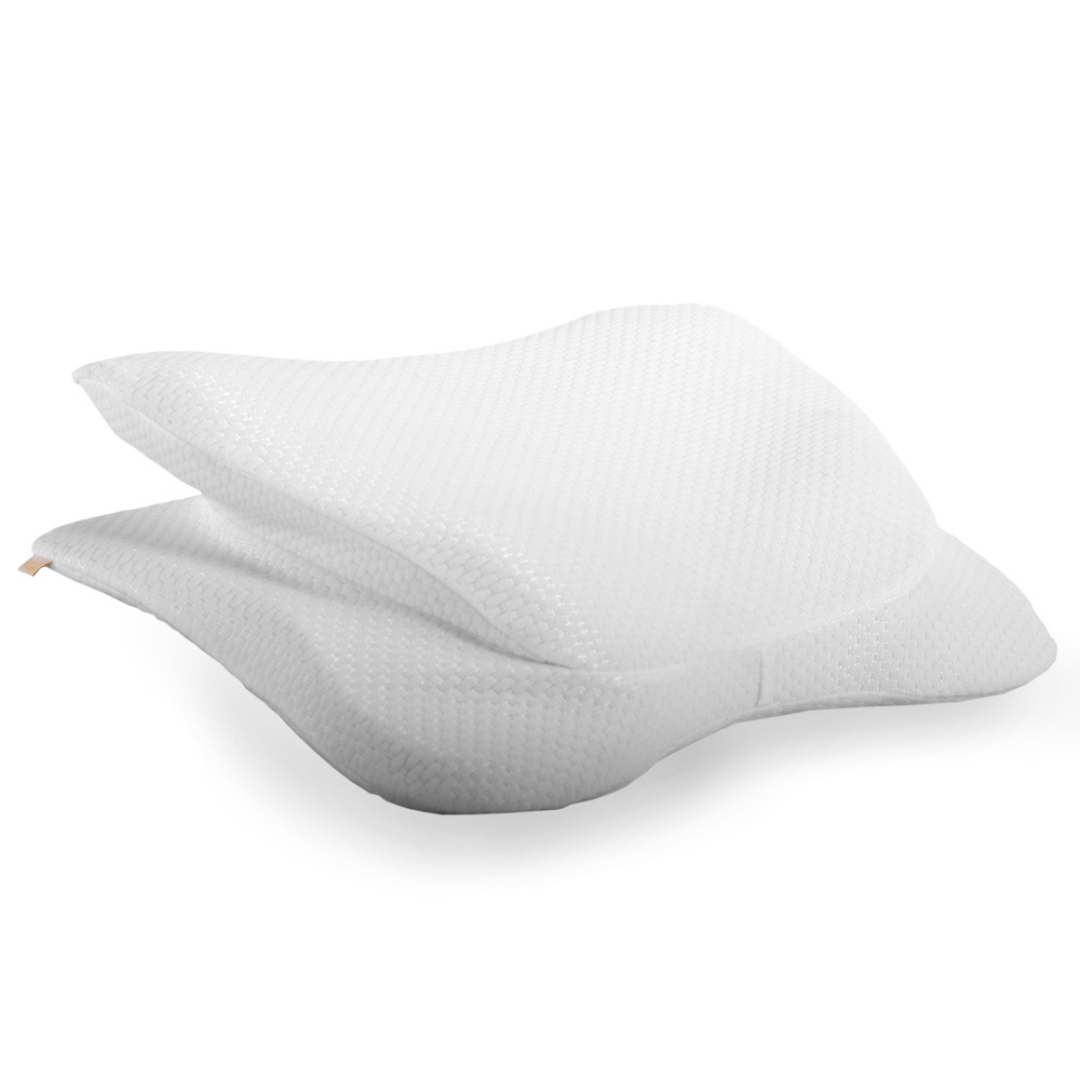 White pillow on a white background product