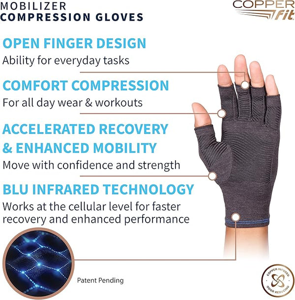 CopperFit Mobilizer Gloves - Copper Fit