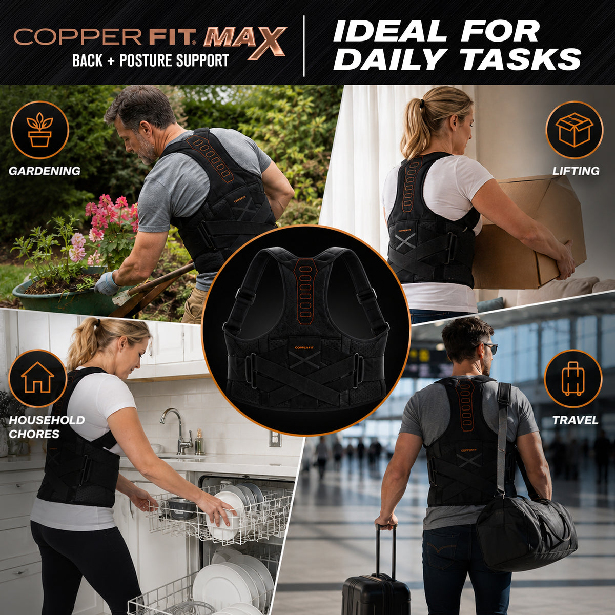 MAX Back + Posture Support