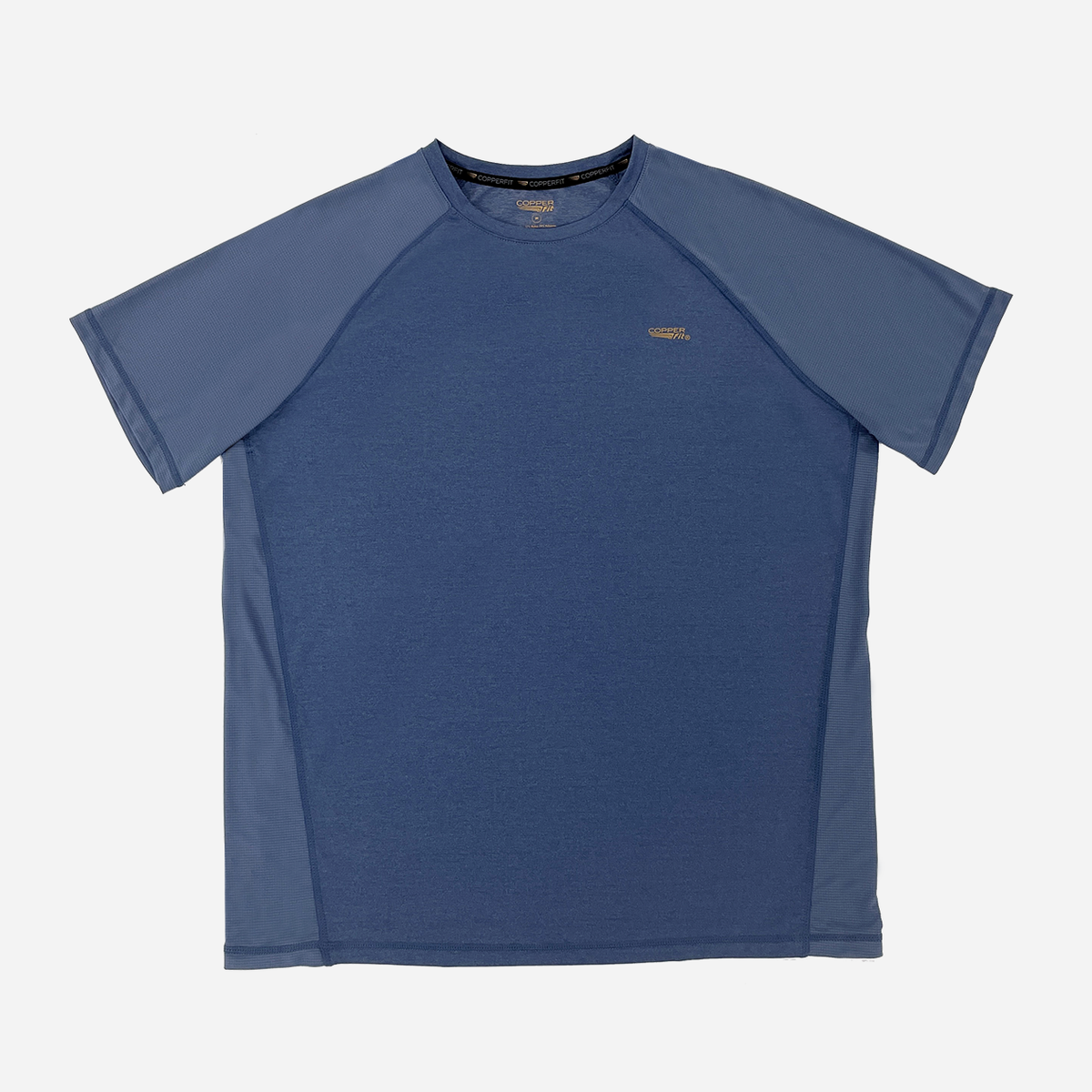 Crew Neck Short-Sleeve Performance T-Shirts - Copper Fit