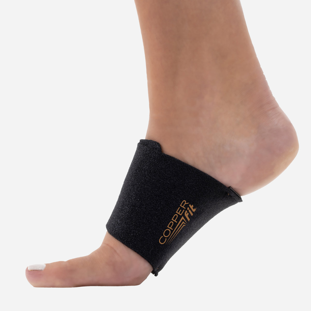 Padded Arch Support - Copper-Infused w/ Adjustable Fit Strap