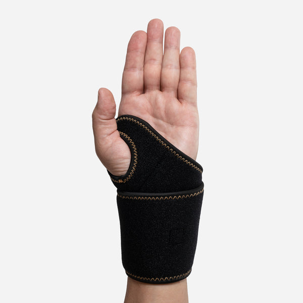 Copper Fit Rapid Relief, Wrist Brace Adjustable Fits Right Wrist S/M -  Black - General Maintenance & Diagnostics Ltd
