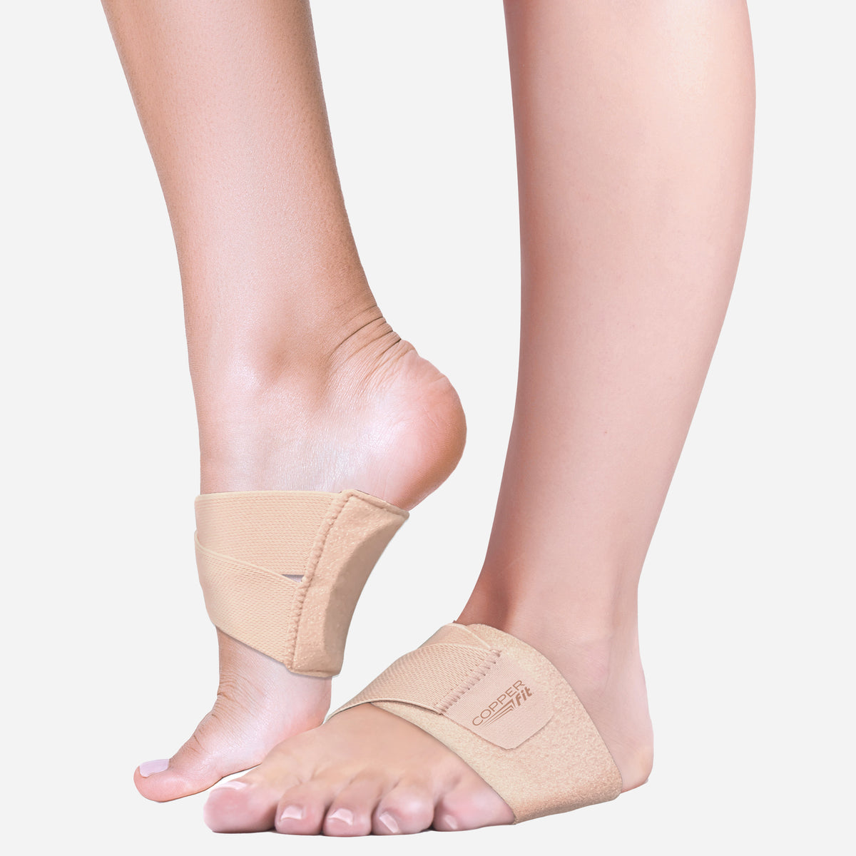 Arch Relief Plus: Arch Support Compression Bands - Copper Fit