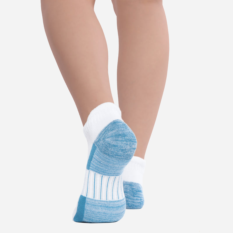 Ankle Length Sport Socks with Arch Compression Copper Fit