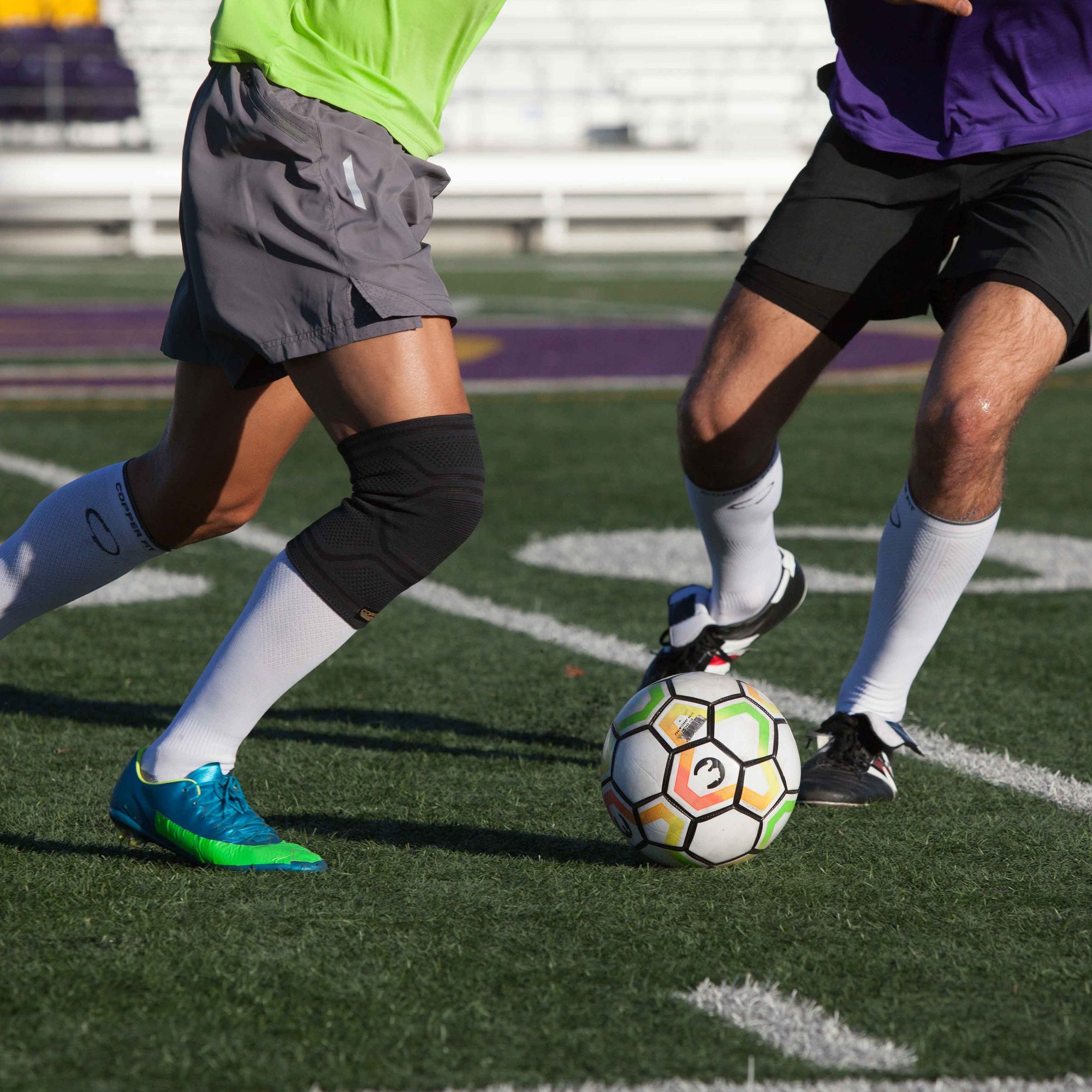 Elite Series Knee Compression Sleeve Copper Fit