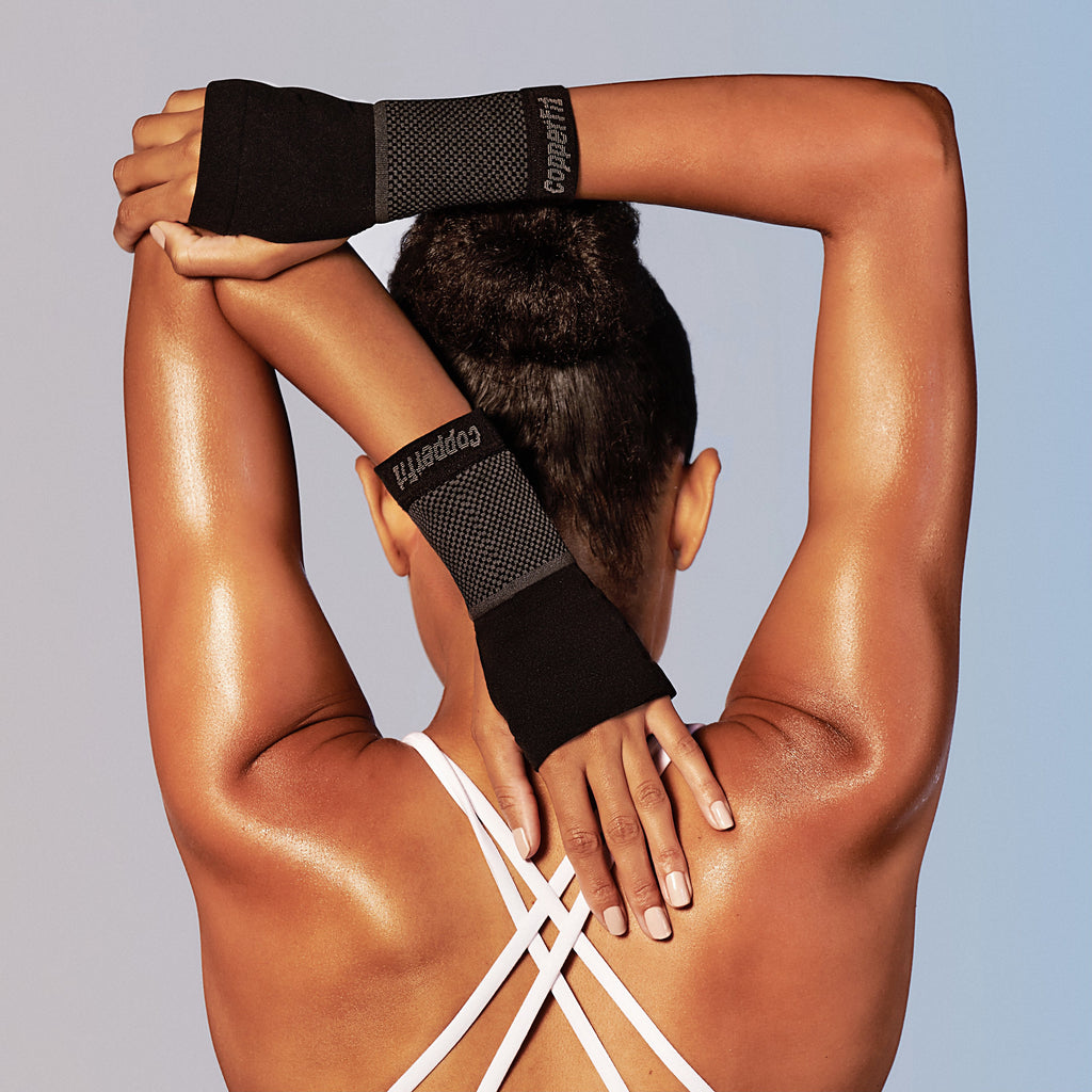 Copper Compression Wrist Sleeve: Big Help to Gym Goers