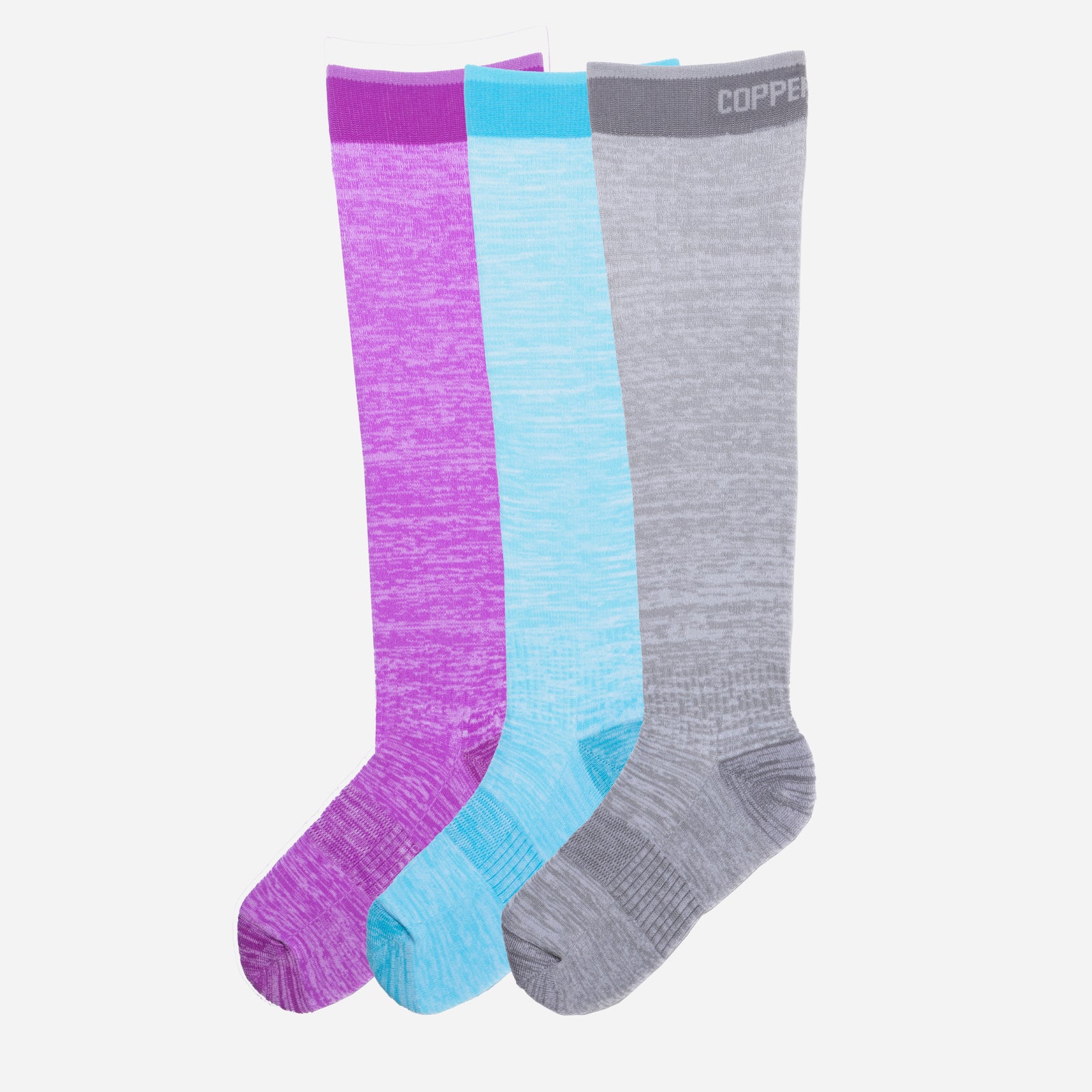 Compression Socks: Ankle, Knee-High & Crew - Copper Fit Compression Socks: Ankle, Knee-High & Crew - Copper Fit