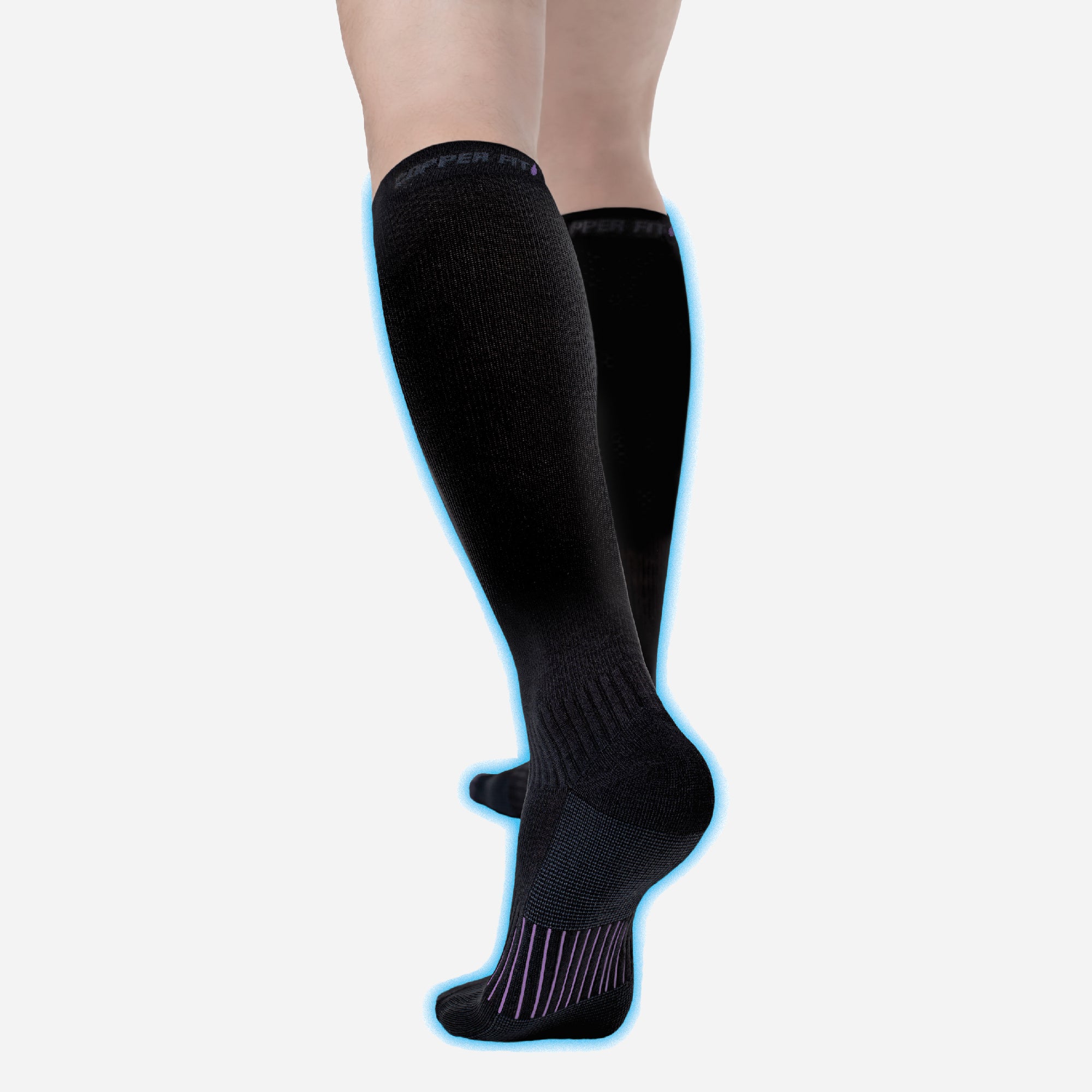 Hydrating Socks with Graduated Compression Copper Fit