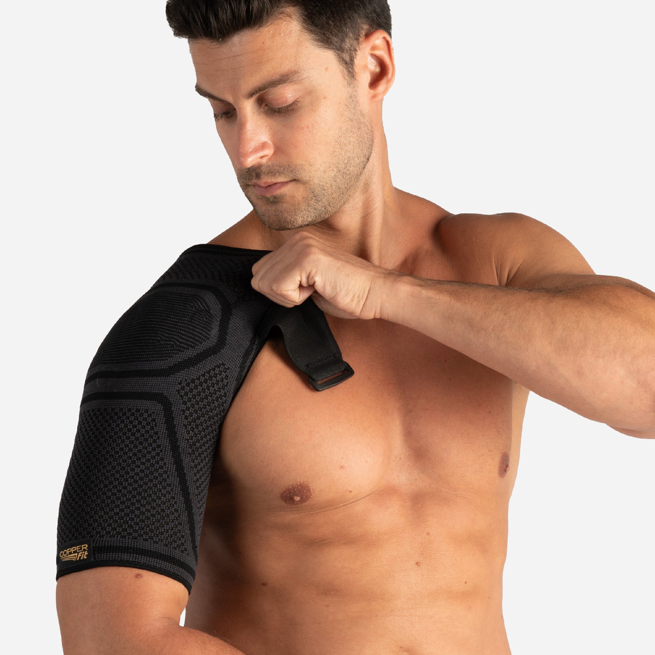 Shoulder Compression Sleeve: Elite Series - Copper Fit