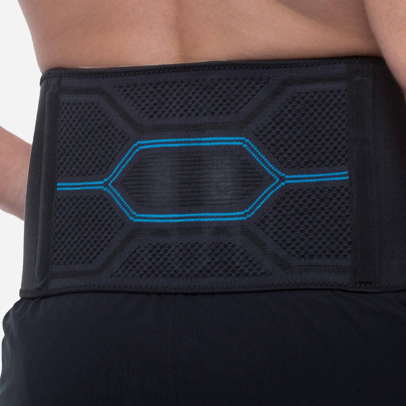 ABS Copper Fit Men's Rapid Relief Back Support Brace With Hot/cold Therapy
