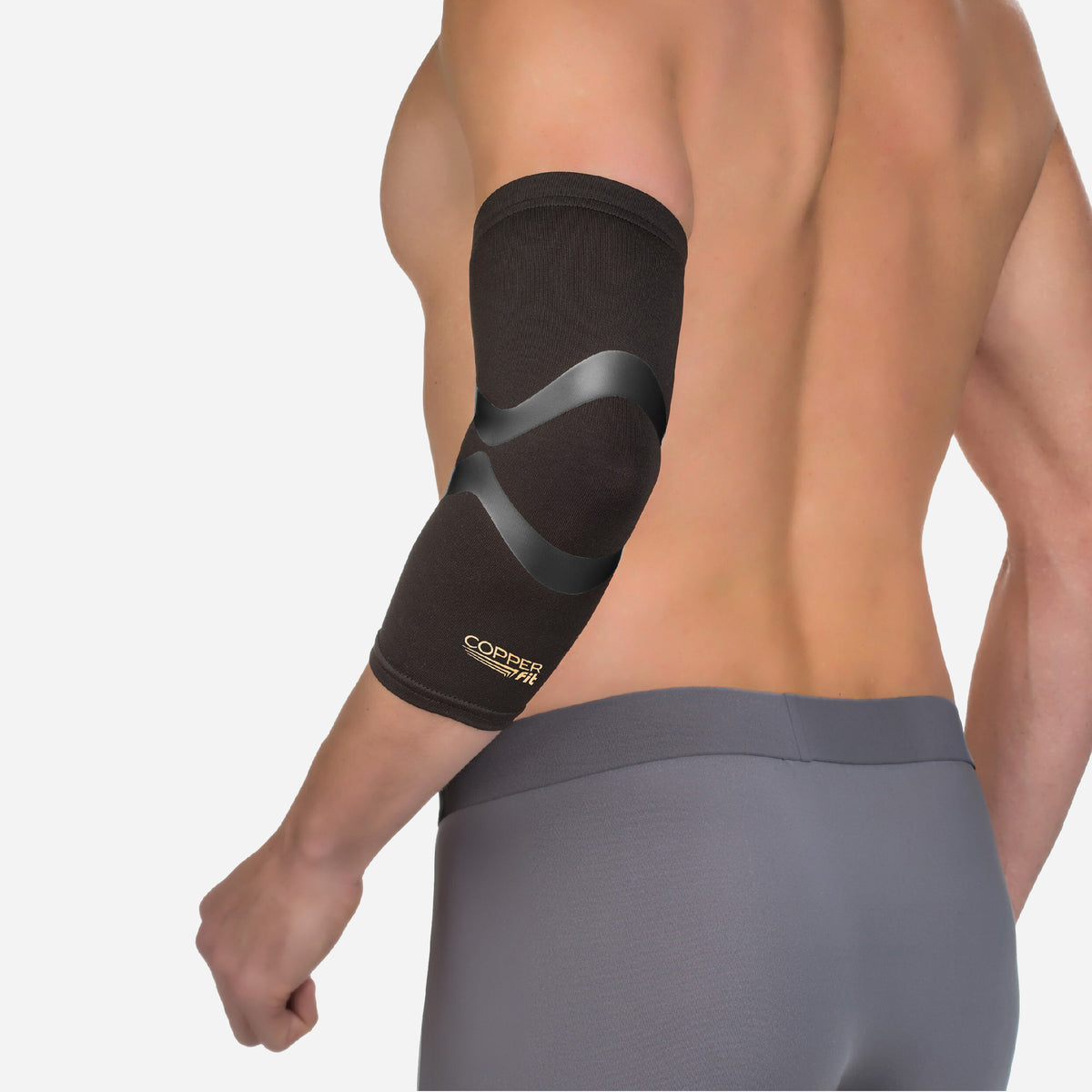  David Copper Compression Recovery Elbow Sleeve