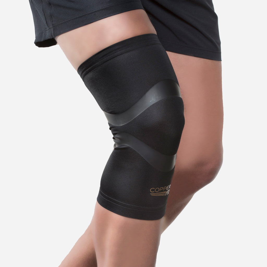Copper Compression Knee Brace and Support Sleeve for Women and Men - Small  / Medium 