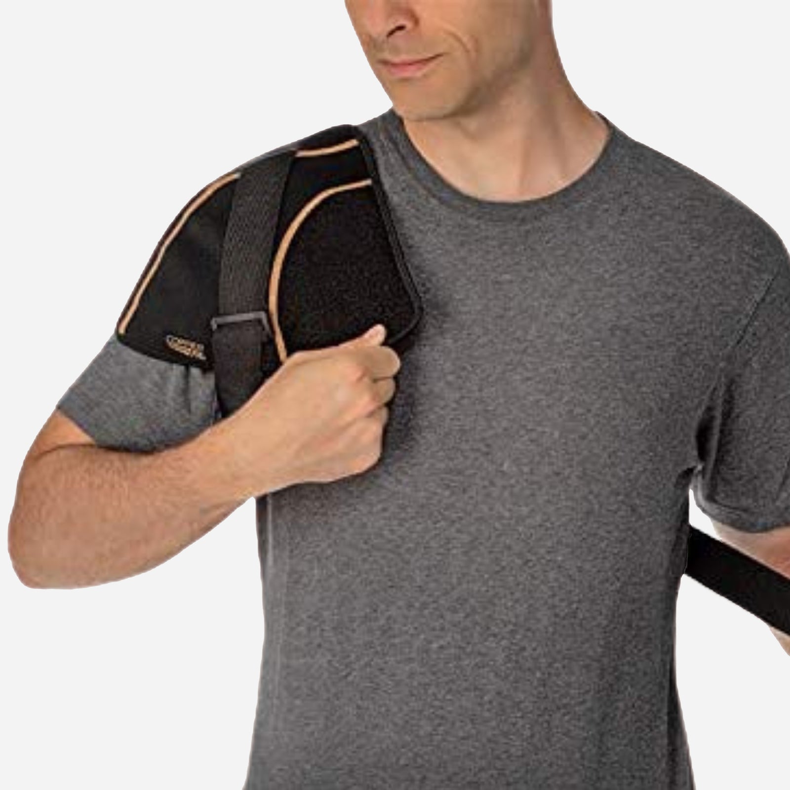 Copper Fit Adjustable Back Brace with Gel Pack Insert, Lumbar