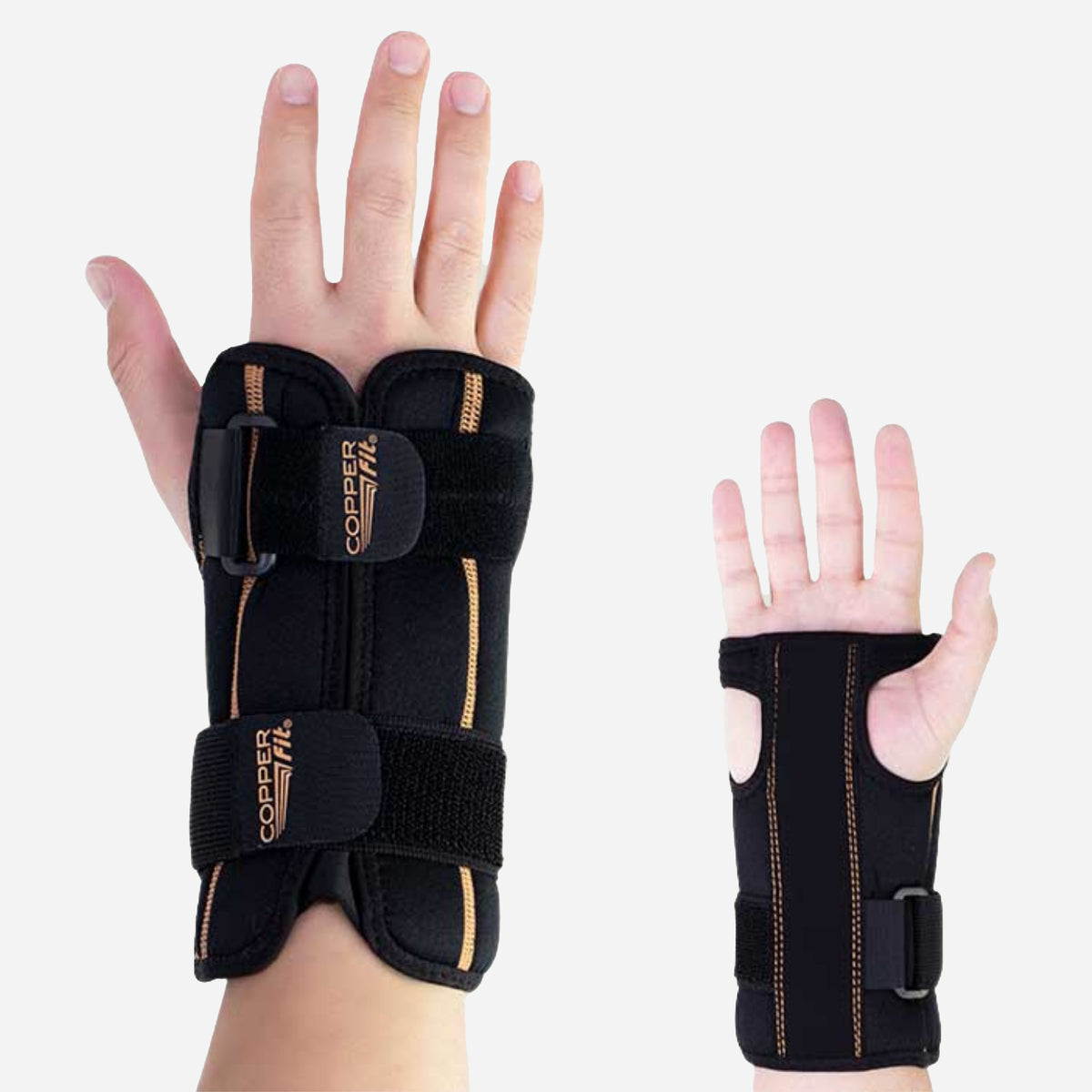 Copper Fit Health Unisex Wrist Relief Plus,Black