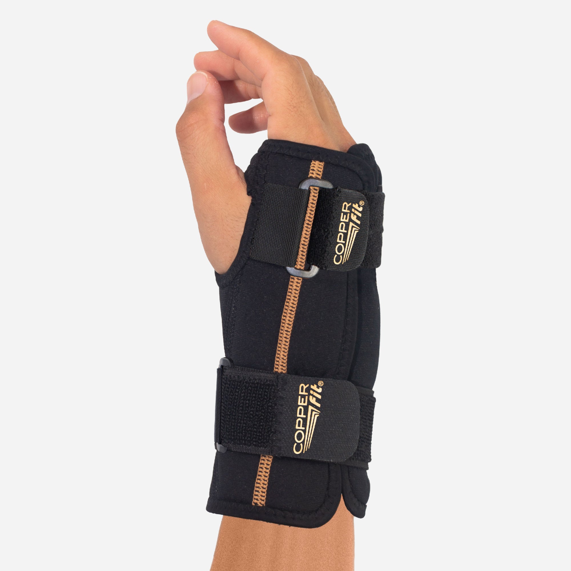Rapid Relief Stabilizing Compression Wrist Brace Copper Fit