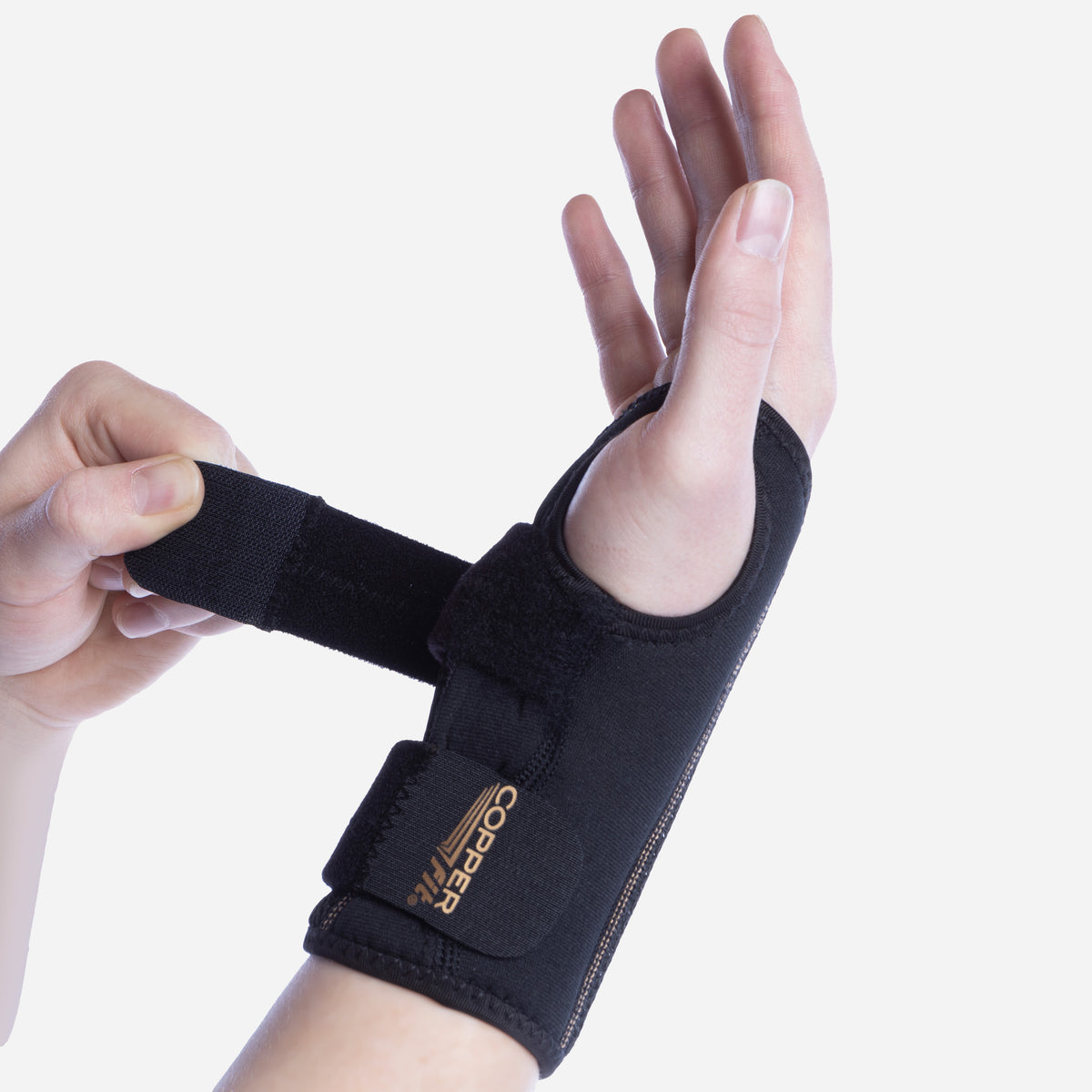 Copper Compression Recovery Wrist Brace - Copper Infused Adjustable Support  Splint for Pain, Car - Orthotics, Braces & Sleeves